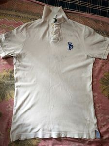 White Woodland Tshirt M Size