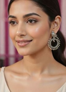 Statement Coin Drop Earrings