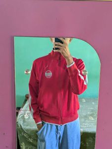 RetroY2K style  Red Sports Jacket🔥❣️