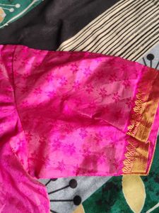 Vibrant Pink Printed Blouse