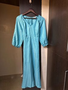 Marks & Spencer Elegant Blue Maxi Dress