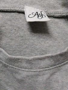 Grey Crop TShirt