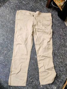Casual Beige Pants
