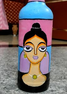 Women Bottle Art