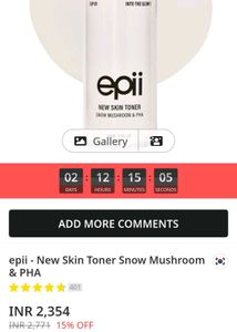 Epii New Skin Toner