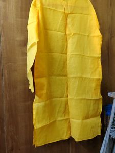 Bright Yellow Kurta