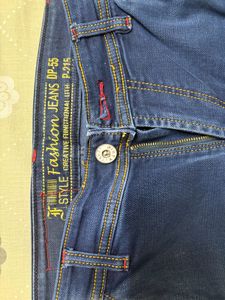 Men’s Vintage Stylish Blue Wash Denim Jeans