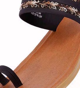 🖤 Embellished Wedge Sandals