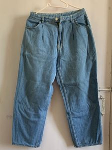 Light Wash Baggy Denim Jeans