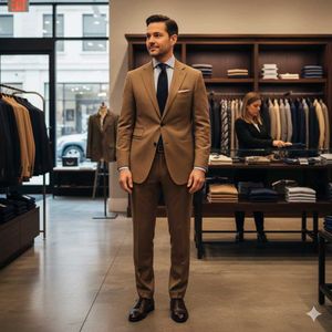 Classic Brown Suit
