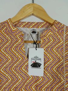Yellow Printed Kurta For Women's