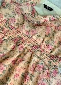 Floral Print Midi Dress