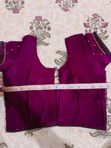 Elegant Purple Saree