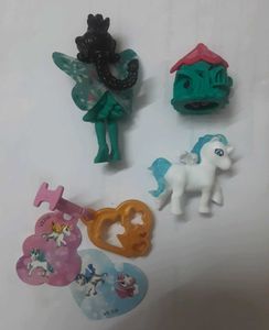Kinder Joy Fairy and Unicorn Toy Lot