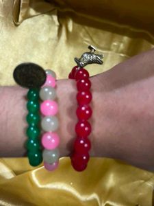 Set of 3 Beaded Bracelets