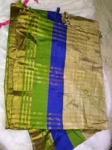 Elegant Cotton Blend Saree