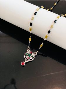92.5 Pure Silver Mangalsutra