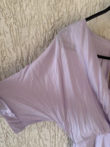 Lilac Wrap Dress