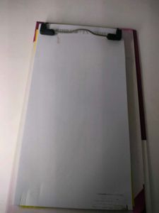 Pink Trim Clipboard