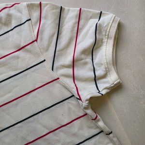 Netplay Men's Striped Polo T-Shirt