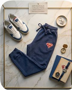 Comfy Navy Blue Joggers - Casual & Versatile