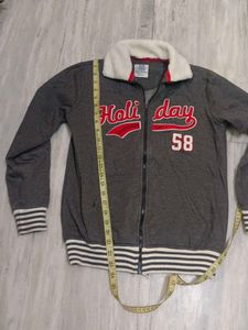 Holiday Zip-Up Jacket