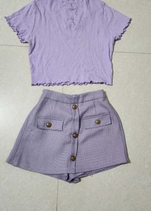 Lilac Co-ord Set