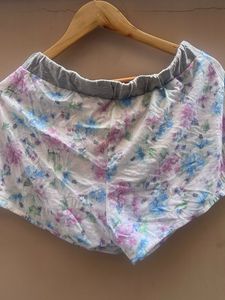 Floral Print Sleep Shorts