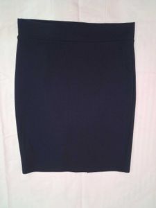 Classic Navy Pencil Skirt