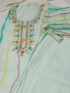 women silk suit