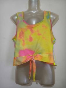 Tie-Dye Knot Tank Top