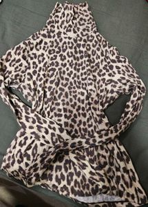 H&amp;M Leopard Print Top