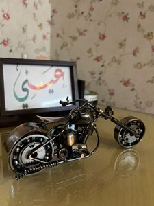 Unique Metal Motorcycle Decor