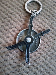 Deadpool Spinning Keychain ❤️