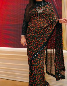 Black Saree
