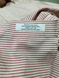 Classic Striped Men's Button-Down Shirt