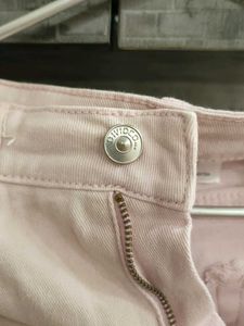 Light Pink Wide Leg Jeans