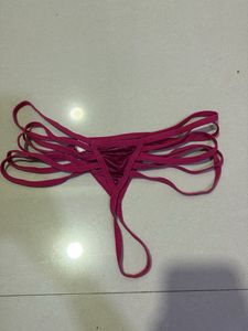 Pink Sexy Thong Panty