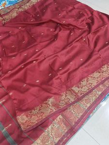 Banaras Silk Saree Like New Sareewith Blouse
