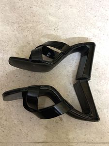 4 inch black heels