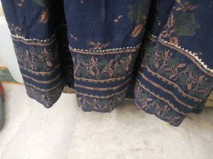 Beautiful Blue Floral Kurta
