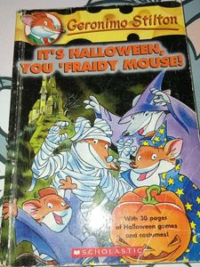 It's Halloween, You 'Fraidy Mouse!