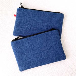Denim Embroidered Pouches (1)