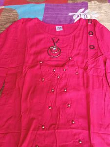 Brand New Pink Embellished Top