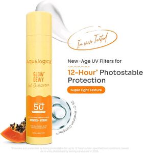 Aqualogica Glow Dewy Gel Sunscreen SPF 50