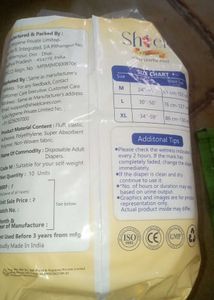M. SIZE.2.  package Shield adult diaper pant- Pack