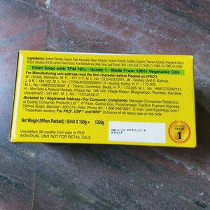 Godrej No.1 Bathing Soap Lime...6 Sabun