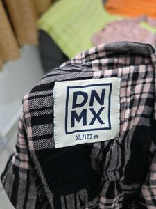 DNMX Classic Plaid Button-Up Shirt