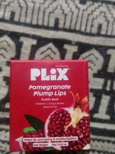 Plix Pomegranate Plum lips puddin' mask