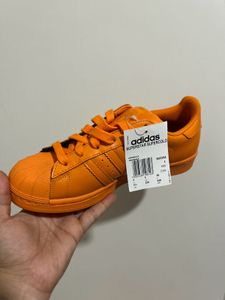 Adidas Superstar Orange Sneakers